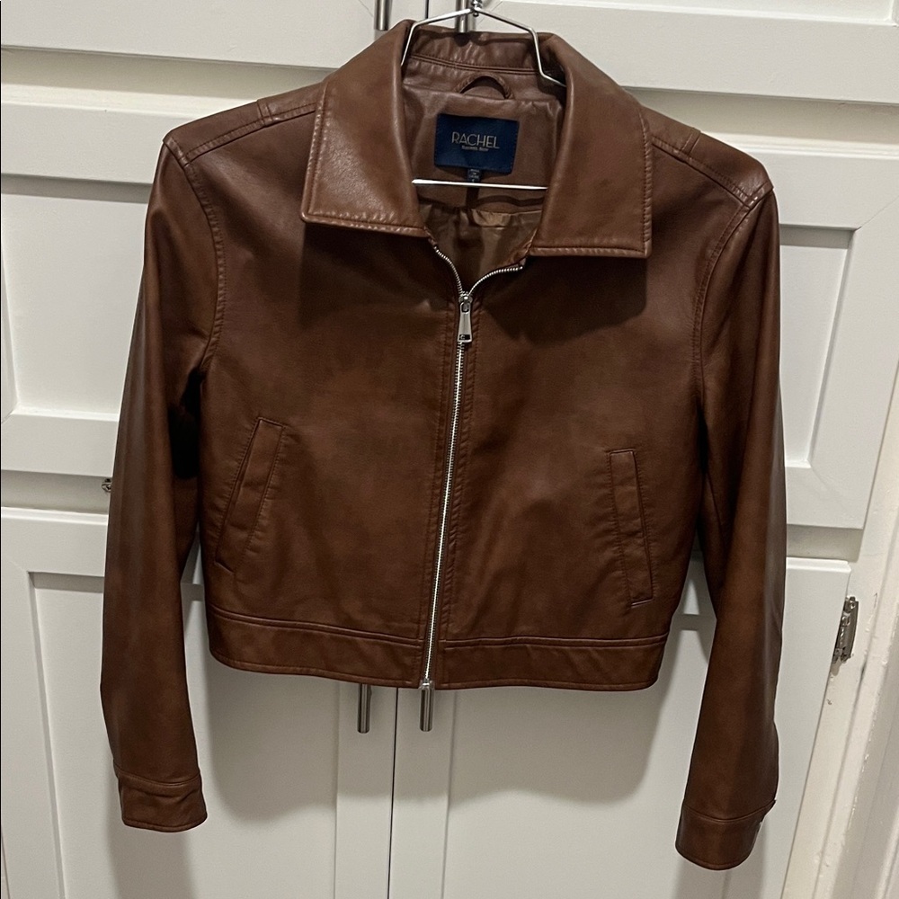 Rachel Brown vegan Leather Jacket! - Picture 1 of 4